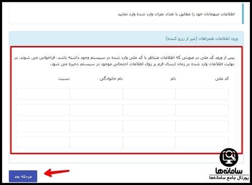 رزرو زائرسرا و زائرشهر رضوی